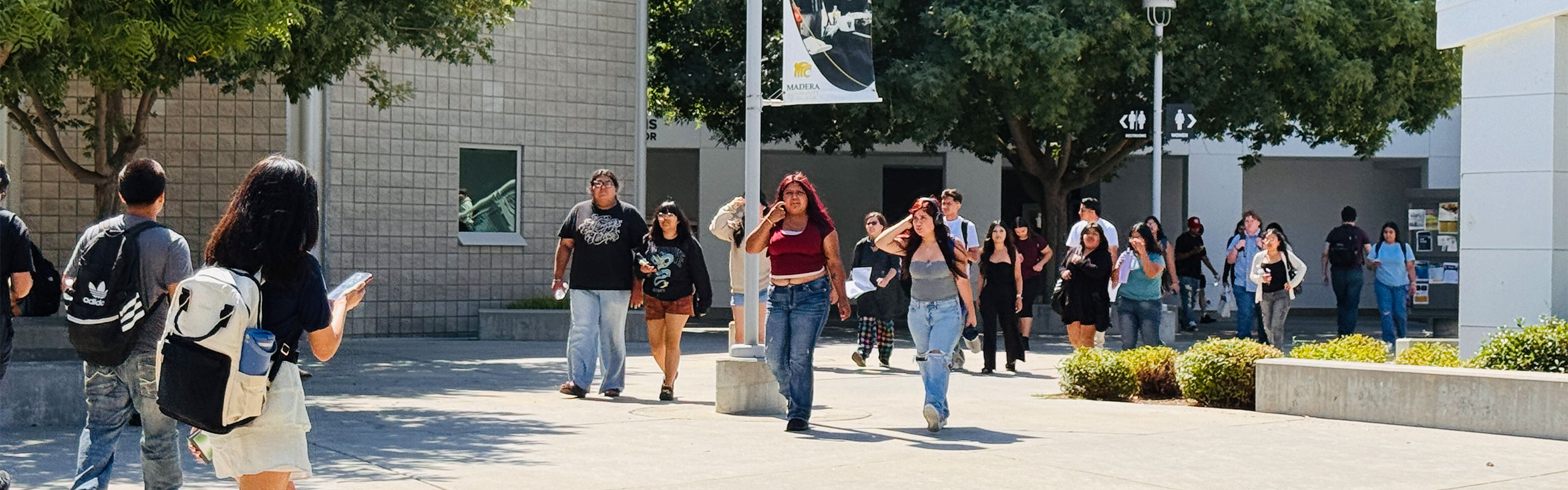 mcc students in the campus