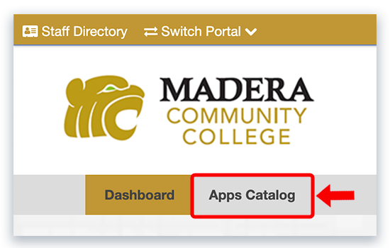 apps catalog screenshot