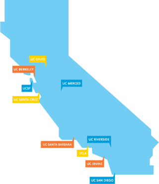 University Of California Campuses Map