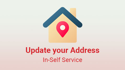 Home icon update address